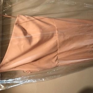 Amsale Bridesmaid-- Style: Sloan / Crepe / Blush